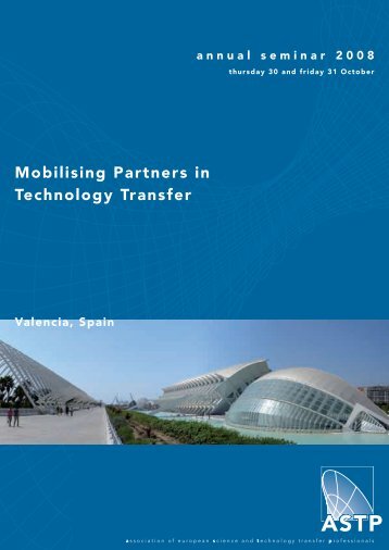 Mobilising Partners in Technology Transfer - ASTP