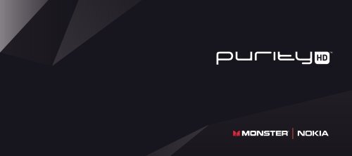 Nokia Purity HD Headset - Purity HD Headset manuale d'istruzione