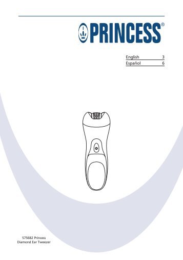 Princess Diamond Ear Tweezer Spain - 575682 - 575682_Manual.pdf