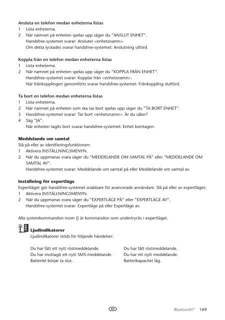 Toyota Bluetooth UIM English Danish Finnish Norwegian Swedish - PZ420-00295-NE - Bluetooth UIM English Danish Finnish Norwegian Swedish - Manuale d'Istruzioni