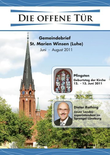 Gemeindeblatt St. Marien.indd - St. Marien in Winsen