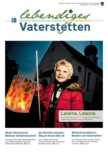 Gutschein im November - lebendiges Vaterstetten