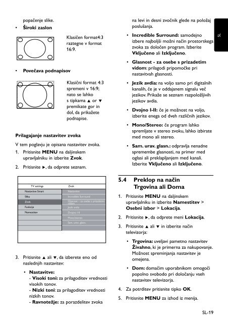 Philips TV LCD - Mode d&rsquo;emploi - SLV