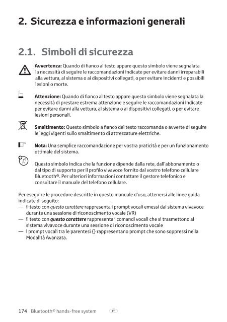 Toyota Bluetooth hands - PZ420-I0291-ME - Bluetooth hands-free system (Dutch, English, French, German, Italian) - Manuale d'Istruzioni