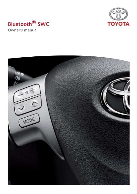 Toyota Bluetooth SWC English - PZ420-00293-EN - Bluetooth SWC English - Manuale d'Istruzioni