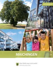 Maichinger Imagebroschüre