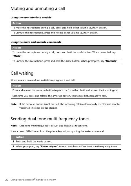 Toyota Bluetooth SWC English Danish Finnish Norwegian Swedish - PZ420-00291-NE - Bluetooth SWC English Danish Finnish Norwegian Swedish - Manuale d'Istruzioni