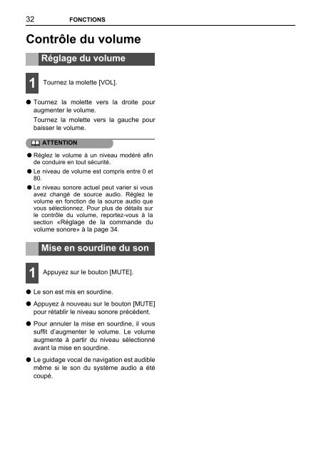 Toyota TNS410 - PZ420-E0333-FR - TNS410 - French - Manuale d'Istruzioni