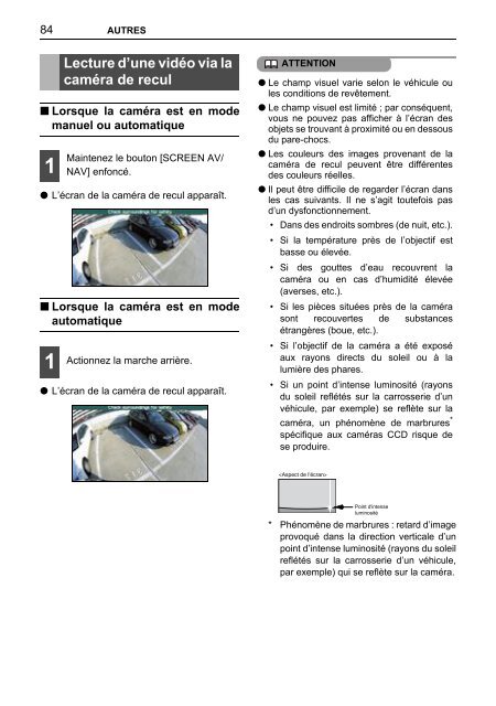 Toyota TNS410 - PZ420-E0333-FR - TNS410 - French - Manuale d'Istruzioni