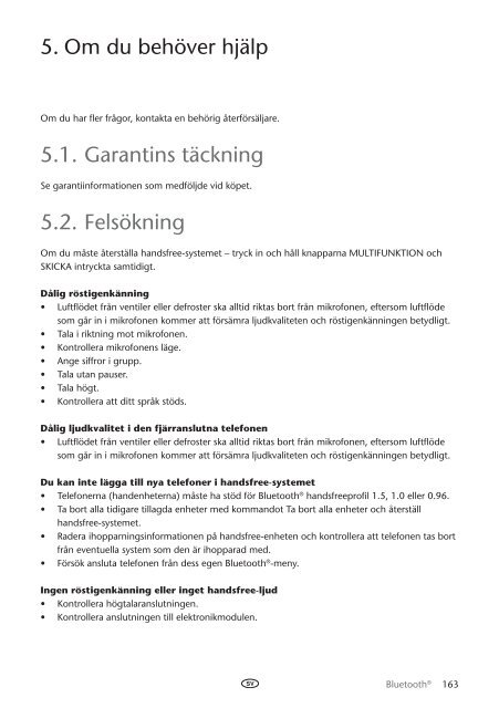 Toyota Bluetooth UIM English Danish Finnish Norwegian Swedish - PZ420-00292-NE - Bluetooth UIM English Danish Finnish Norwegian Swedish - Manuale d'Istruzioni