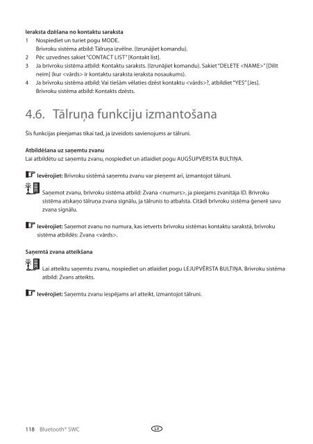 Toyota Bluetooth SWC English Russian Lithuanian Latvian Estonian - PZ420-00293-BE - Bluetooth SWC English Russian Lithuanian Latvian Estonian - Manuale d'Istruzioni