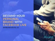 Revamp Your Personal Brand With Facebook Live