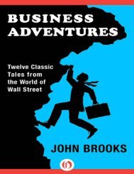 Business Adventures_ Twelve Cla - John Brooks