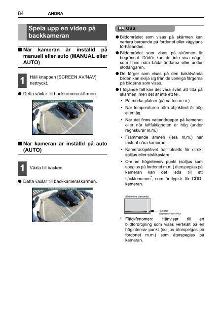 Toyota TNS410 - PZ420-E0333-SV - TNS410 - Manuale d'Istruzioni