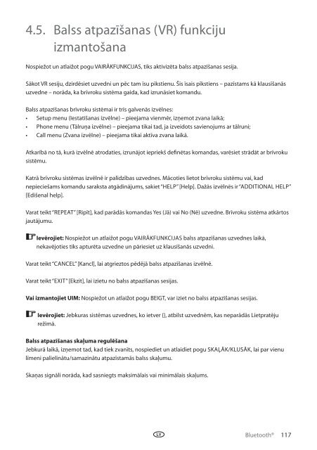 Toyota Bluetooth UIM English Russian Lithuanian Latvian Estonian - PZ420-00295-BE - Bluetooth UIM English Russian Lithuanian Latvian Estonian - Manuale d'Istruzioni