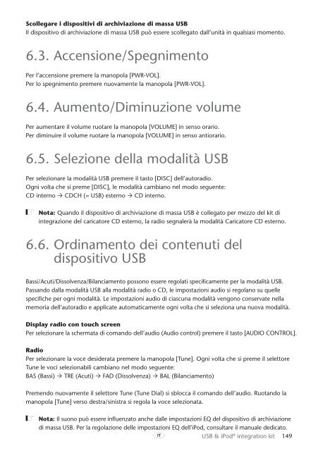 Toyota USB &amp;amp; iPod interface kit - PZ473-00266-00 - USB &amp; iPod interface kit (English, French, German, Dutch, Italian) - Manuale d'Istruzioni