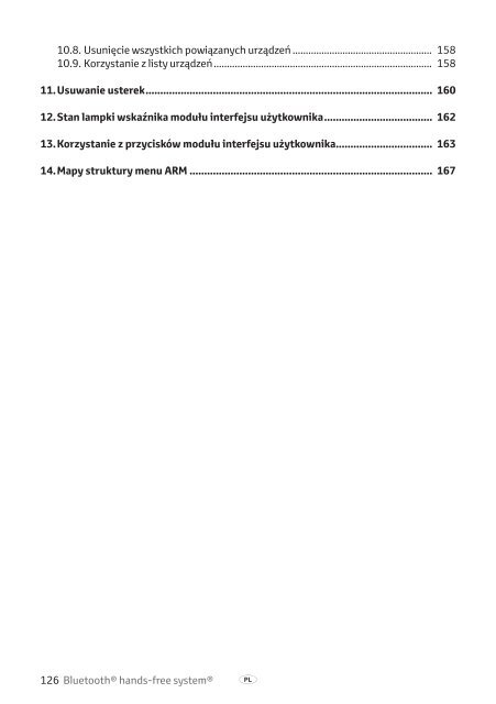 Toyota Bluetooth hands - PZ420-I0290-EE - Bluetooth hands-free system (English Czech Hungarian Polish Russian) - Manuale d'Istruzioni