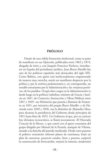 LOS PROYECTOS DE REFORMA POLÍTICA DE BRAVO MURILLO EN PERSPECTIVA