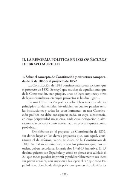 LOS PROYECTOS DE REFORMA POLÍTICA DE BRAVO MURILLO EN PERSPECTIVA