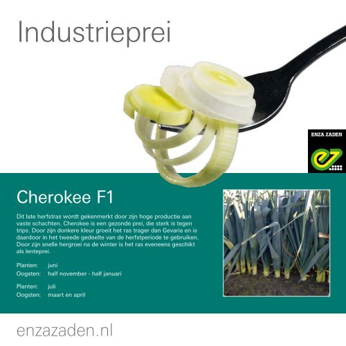 Leaflet industrieprei Belgie 2016