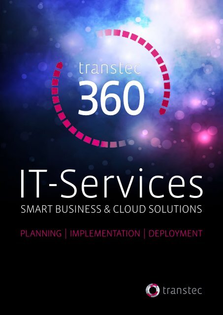 Transtech Publishers transtec360 Brochure - TS_en_book