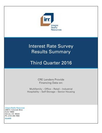 Results Summary Third Quarter 2016