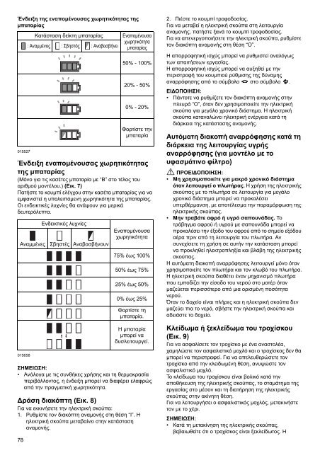 Makita ASPIRATORE AC/DC 8L 18Vx2 - DVC860LZ - Manuale Istruzioni