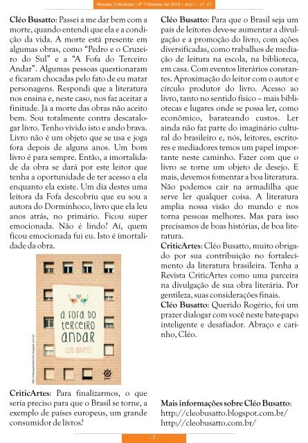 Revista Criticartes 1 Ed