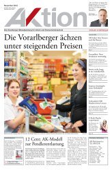 10,9 % teurer - AK - Vorarlberg