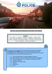 Warwick Rural East Newsletter November 2016 Edition