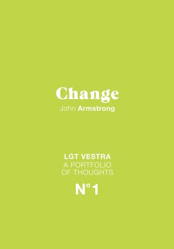 1. LGT Vestra_A Portfolio of Thoughts_Change_John Armstrong