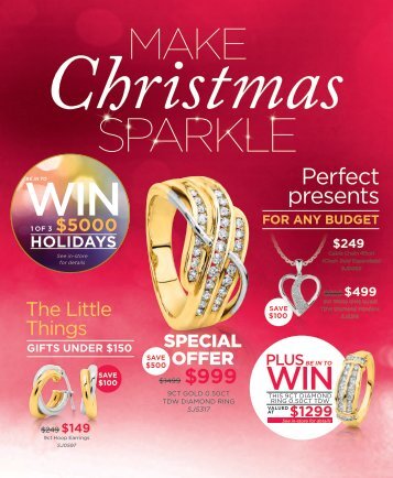 Showcase Jewellers December 2016 Christmas Catalogue
