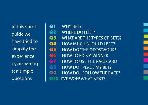 EASY BETTING GUIDE