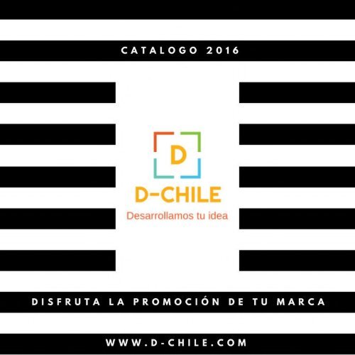 Catálogo 2016 D-Chile