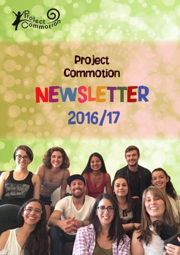 Project Commotion Newsletter 2016-2017