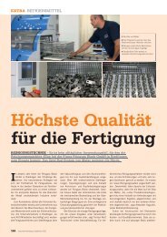 Höchste Qualität für die Fertigung - FEINGUSS BLANK  GmbH