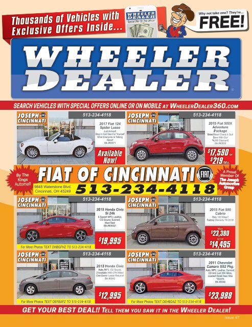 Wheeler Dealer Issue 47, 2016
