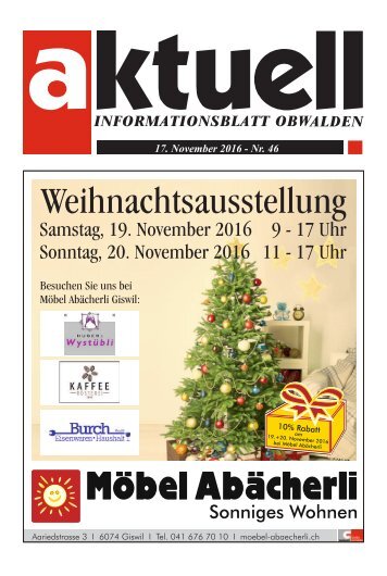 Aktuell Obwalden 46-2016