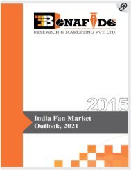 Sample- India Fan Market Outlook, 2021