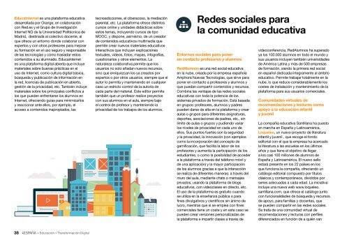 La transformación digital del sector educación