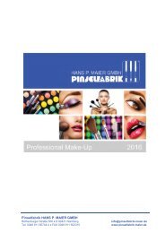 Professional Make-Up – Catalogue 2016