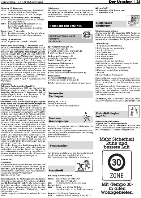 Der Uracher KW 45-2016