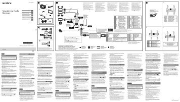 Sony XSP-N1BT - XSP-N1BT Guida di installazione Tedesco