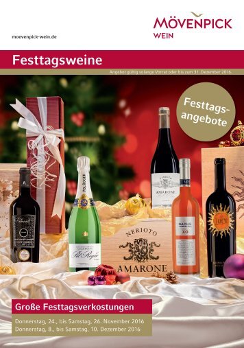 MÖVENPICK Festtagsweine 