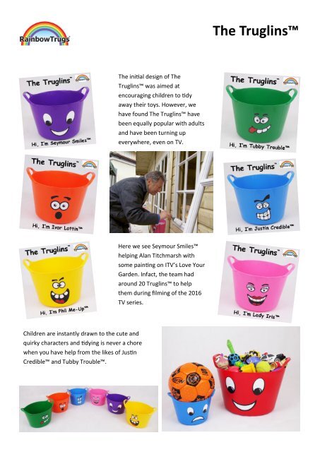 Rainbow Trug Mini-Tub® & Truglin™ Guide 2016