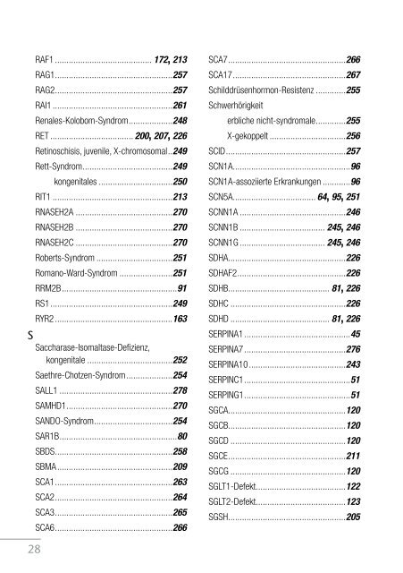 Humangenetik Spektrum