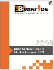 Sample_India Surface Cleaner Market Outlook, 2021