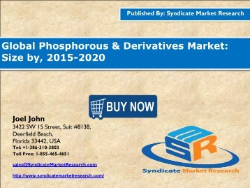 Phosphorous & Derivatives Market