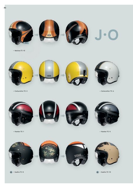 SHOEI CATALOG 2017