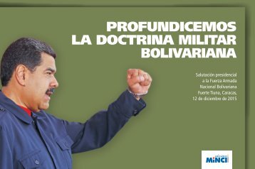 PROFUNDICEMOS LA DOCTRINA MILITAR BOLIVARIANA